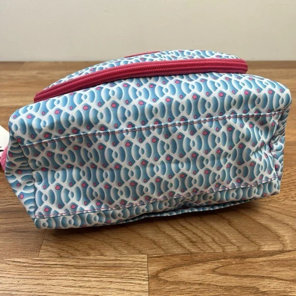 Kipling Kichirou Dreamy‎ Geo Inuslated Lunch Bag with Monkey Keychain NEW - Picture 14 of 16